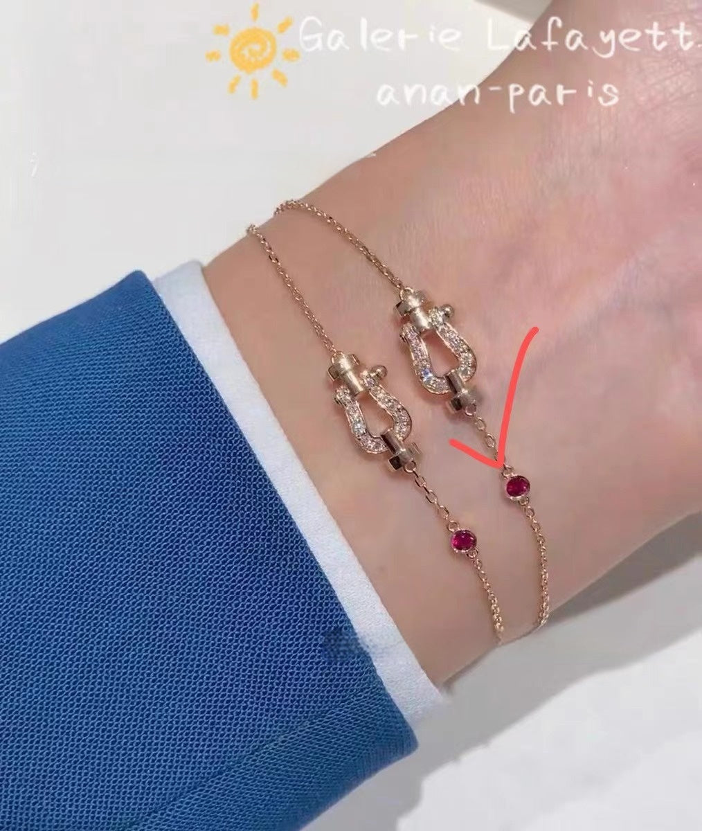 Bracelet Thick Plated Diamond Full Hand Jewelry Women