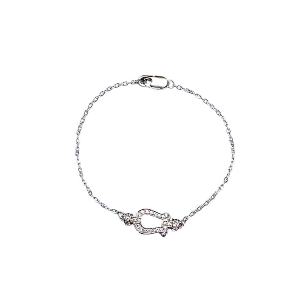 Bracelet Thick Plated Diamond Full Hand Jewelry Women